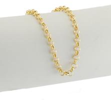 Pulseira Feminina Ouro 18k 750 19 Cm Elos Portugueses 4.0 Pulseira Feminina Ouro 18k 750 19 Cm Elos Portugueses 4.0
