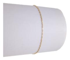 Pulseira Feminina Ouro 18k 750 Tijolinho 16 Cm. Garantia Pulseira Feminina Ouro 18k 750 Tijolinho 16 Cm. Garantia