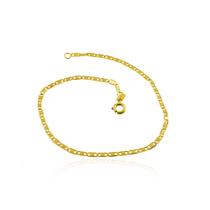 Pulseira Feminina Ouro 18k Piastrine Laminada Lisa P-40-18