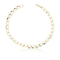 Pulseira Feminina Ouro Puro 10k 18 Cm Elos Grandes Pulseira Feminina Ouro Puro 10k 18 Cm Elos Grandes
