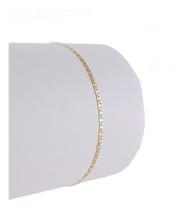 Pulseira Feminina Piastrine 16 Cm Ouro 18k 750 Pulso Fino