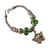 Pulseira feminina pingente de Borboleta