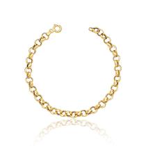 Pulseira Feminina Portuguesa em Ouro 18K PC38P