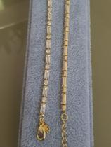 Pulseira Feminina Riviera Semijoias Banhada a ouro 18k Cod.50806