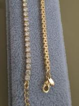 Pulseira Feminina Riviera Semijoias Banhado a ouro 18k Cod.50807