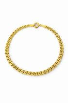 Pulseira Feminina Romana Dupla Ouro 18k - 2.18