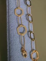 Pulseira Feminina Semijoia Banhado a ouro 18k Cod.50811