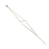 Pulseira Feminina Semijoia Banhado a Ouro 18k PL04436 Rabo de Rato Pulseira Feminina Semijoia Banhado a Ouro 18k PL04436 Rabo de Rato