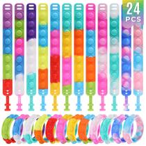 Pulseira Fidget Toys PicCircuit Pop Bubble Poppers para crianças a granel Pulseira Fidget Toys PicCircuit Pop Bubble Poppers para crianças a granel