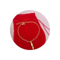 Pulseira Figa Figuinha Folheado a Ouro 18k - Joias Dani Sam