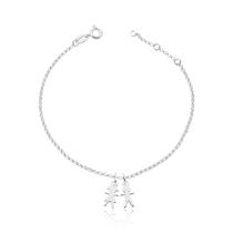Pulseira Filhos com Revestimento em Prata