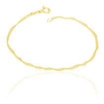 Pulseira Fio Cingapura. Med 18/19 Cm Rommanel 550417