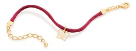 Pulseira Fio De Seda Composta Por Pingente F 552026