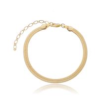 Pulseira Fita Banhado a Ouro (SEMIJOIA) Pulseira Fita Banhado a Ouro (SEMIJOIA)