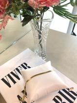 Pulseira fita malha lisa