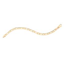 Pulseira folheada a ouro formada por fio 551097 Rommanel Pulseira folheada a ouro formada por fio 551097 Rommanel