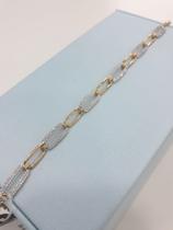 Pulseira folheada à ouro