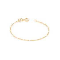 Pulseira folheada a ouro infantil 550035 Rommanel Pulseira folheada a ouro infantil 550035 Rommanel