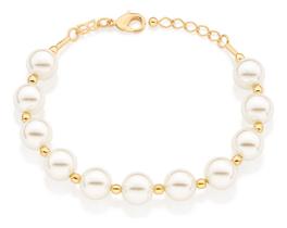 Pulseira Formada Por 11 Pérolas Sintéticas 552053 Pulseira Formada Por 11 Pérolas Sintéticas 552053
