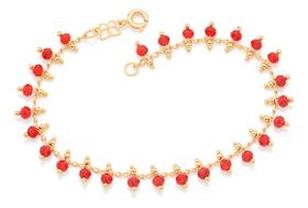 Pulseira Formada Por Corrente De Elos Batido 551738 Pulseira Formada Por Corrente De Elos Batido 551738