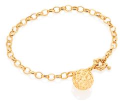 Pulseira Formada Por Elo Portuquês Com Berl 550853