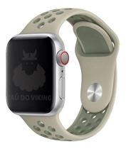 Pulseira Furos ML Nevoa/Liquen Compatível Apple Watch 40mm - Baú do Viking