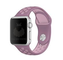 Pulseira Furos SM Violeta/Rosa Compatível Apple Watch 40mm