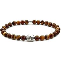 Pulseira Gafeno Buda Masculina Olho De Tigre Pulseira Gafeno Buda Masculina Olho De Tigre