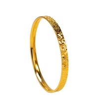Pulseira Gold Placer Ice-Cracked para mulheres Sand Gold 14K