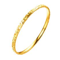 Pulseira Gold Placer Ice-Cut para mulheres, tamanho 60, 11g