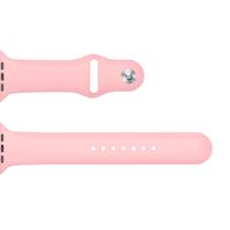 Pulseira Goldentec para Apple Watch 42/44mm Silicone Rosa