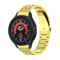 Pulseira Gomada Aço Inoxidável Para Galaxy Watch 5 pro 45mm