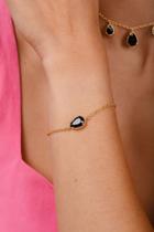 Pulseira gota negra