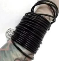 Pulseira Grossa Borracha Preta Rock Pop Retrô Anos 80 90 - 15 peças