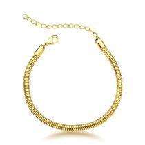 Pulseira grossa rabo de rato redonda Pulseira grossa rabo de rato redonda