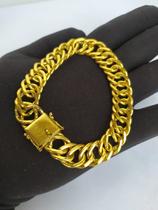 Pulseira groumet 15mm de moedas antigas com nota fiscal