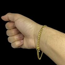 Pulseira Grumet 18k - 21cm 4mm