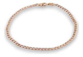 Pulseira Grumet 2.8mm Ouro 18k 750 21 Cm Fecho Click Amarelo 21 Cm