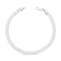 Pulseira Grumet 5mm Feminina Prata 925