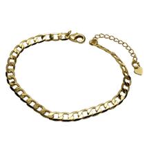 Pulseira Grumet banhada a ouro 18k Semijoia