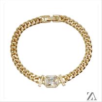 Pulseira Grumet com Zircônia Pulseira Grumet com Zircônia
