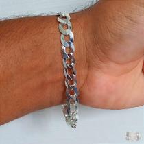 Pulseira Grumet Prata 925 - 9mm - Design Exclusivo