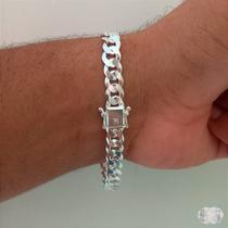 Pulseira Grumet Prata 925 com Fecho Gaveta - 8mm