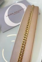 Pulseira Grumet Simples Ouro 10k