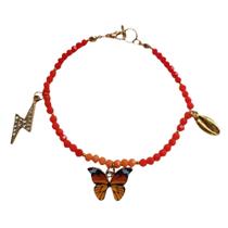 Pulseira Guia Orixá Iansã Umbanda, Candomblé, Força, Transformação e Proteção.