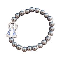 PULSEIRA HEMATITA NOSSA SENHORA APARECIDA esplendor STRASS PULSEIRA HEMATITA NOSSA SENHORA APARECIDA esplendor STRASS