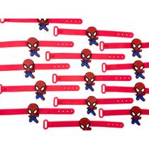 Pulseira Homem Aranha 10un Lembrancinha Aniversário Tema Top Homen novidade Pulseira Homem Aranha 10un Lembrancinha Aniversário Tema Top Homen novidade