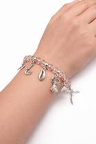 Pulseira Iansã Rosa Cristal Força Movimento Proteção Espiritual