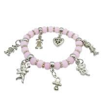 Pulseira Ibeji Erê Orixás Rosa Ajustáve Umbanda Candomblé Pulseira Ibeji Erê Orixás Rosa Ajustáve Umbanda Candomblé