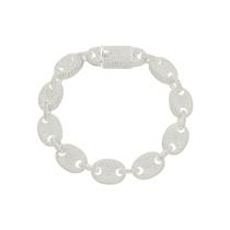 Pulseira Ice Cuban Bracelete De Prata 925 Cravejado Zircônia